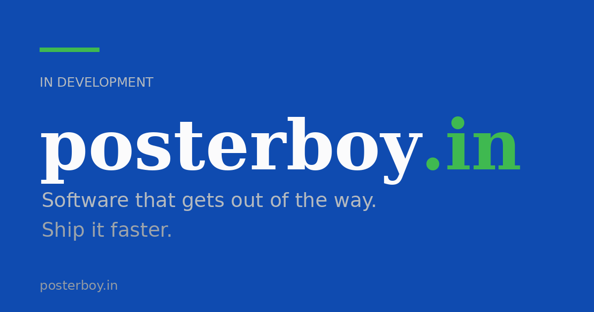 Link preview image for posterboy.in